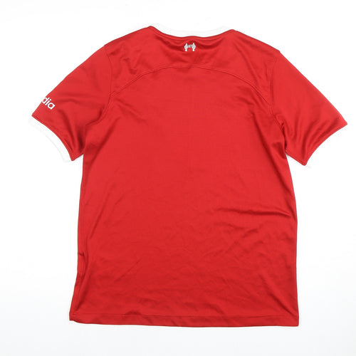 Nike Boys' Red Short Sleeve Football Jersey XL