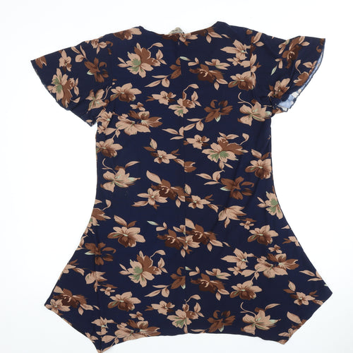 Pacific Soul Women's Multicoloured Floral Dress S