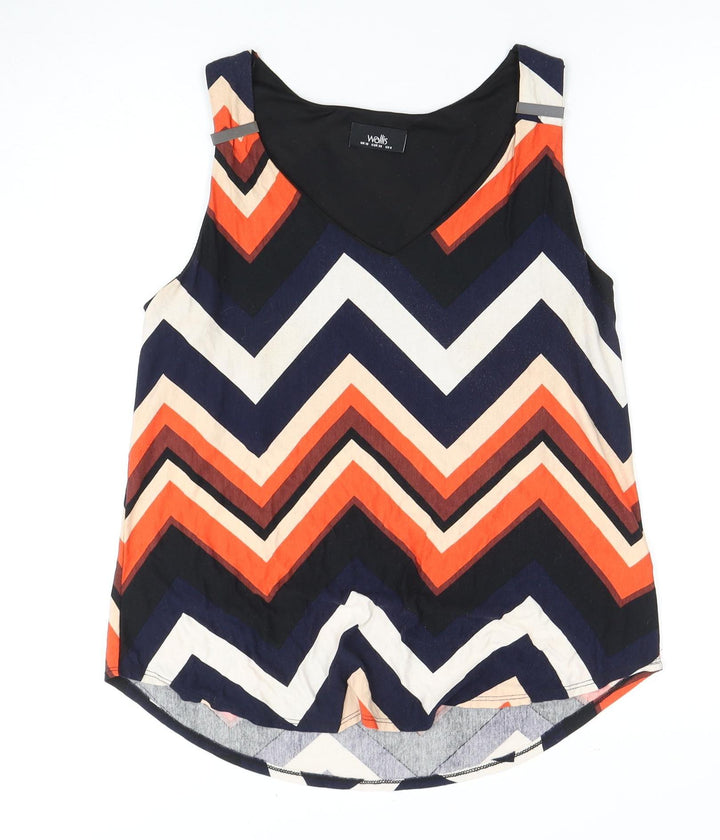 Wallis Women's Multicoloured Geometric Tank Top