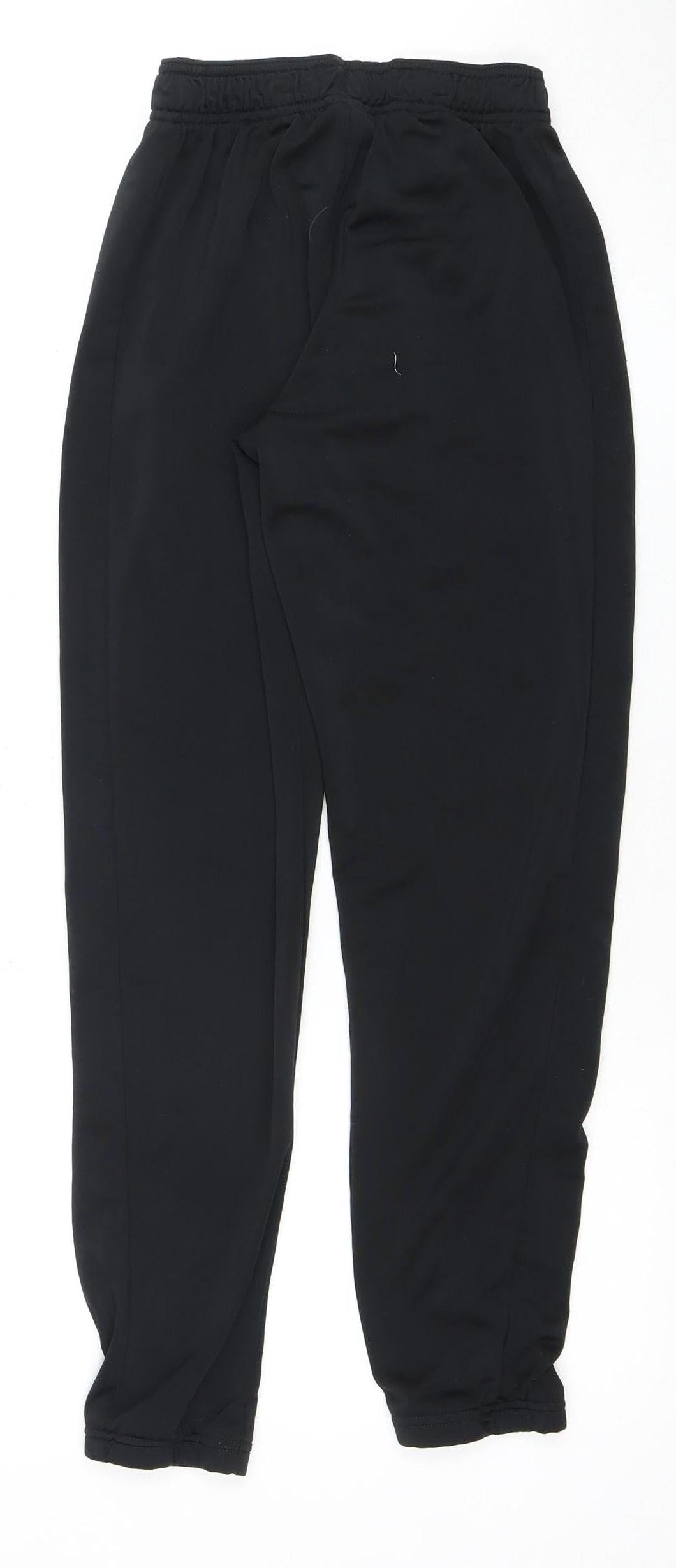 adidas Boys Black Jogger Trousers 11-12 Years
