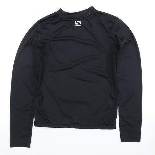 Sondico Boys Black Long Sleeve Athletic T-Shirt 11-12 Years