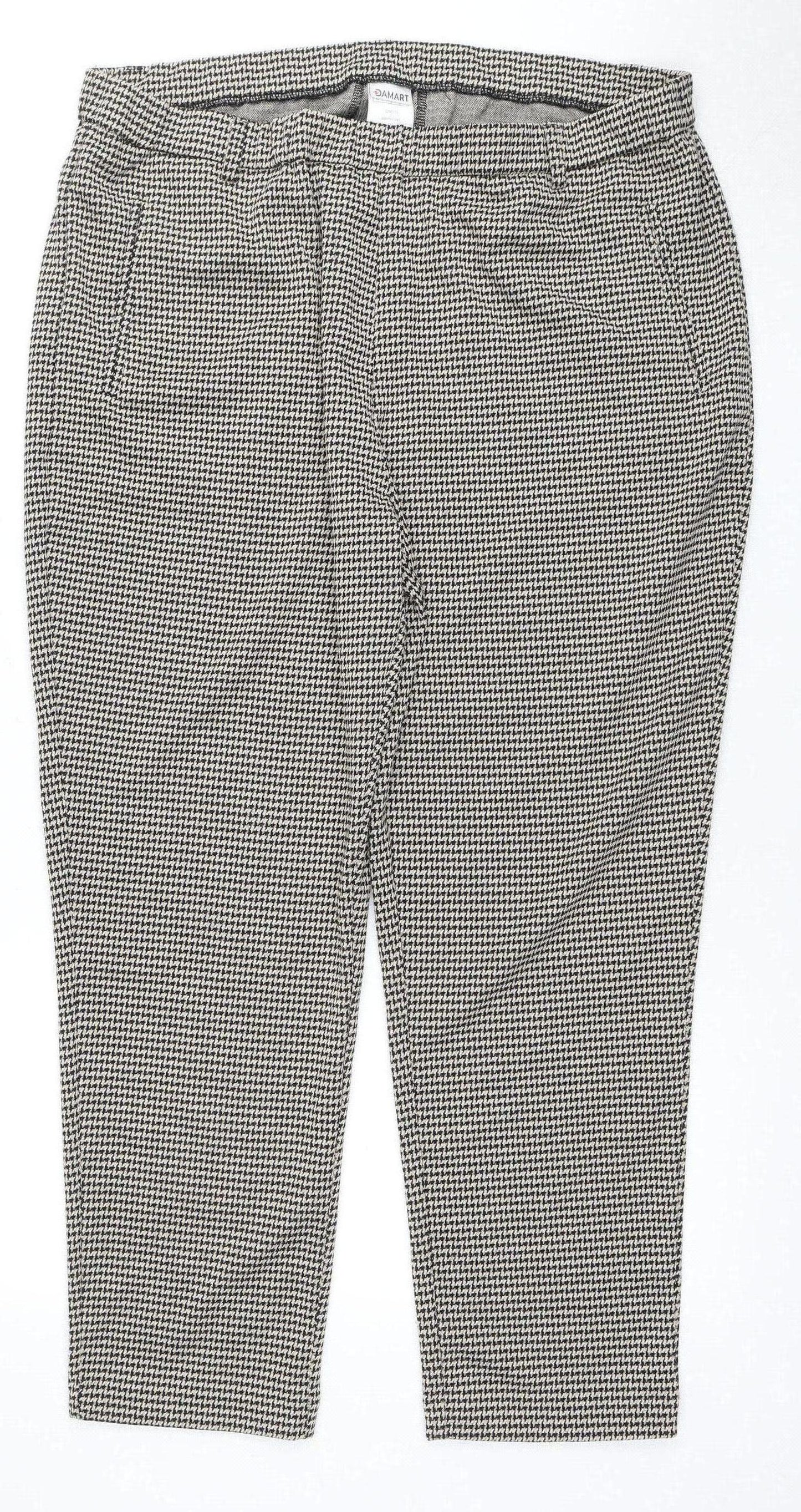 Damart Women's Multicoloured Trousers Size 20