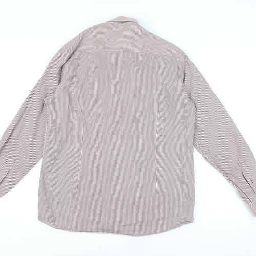 Bruun & Stengade Men’s Multicoloured Striped Shirt 16.5