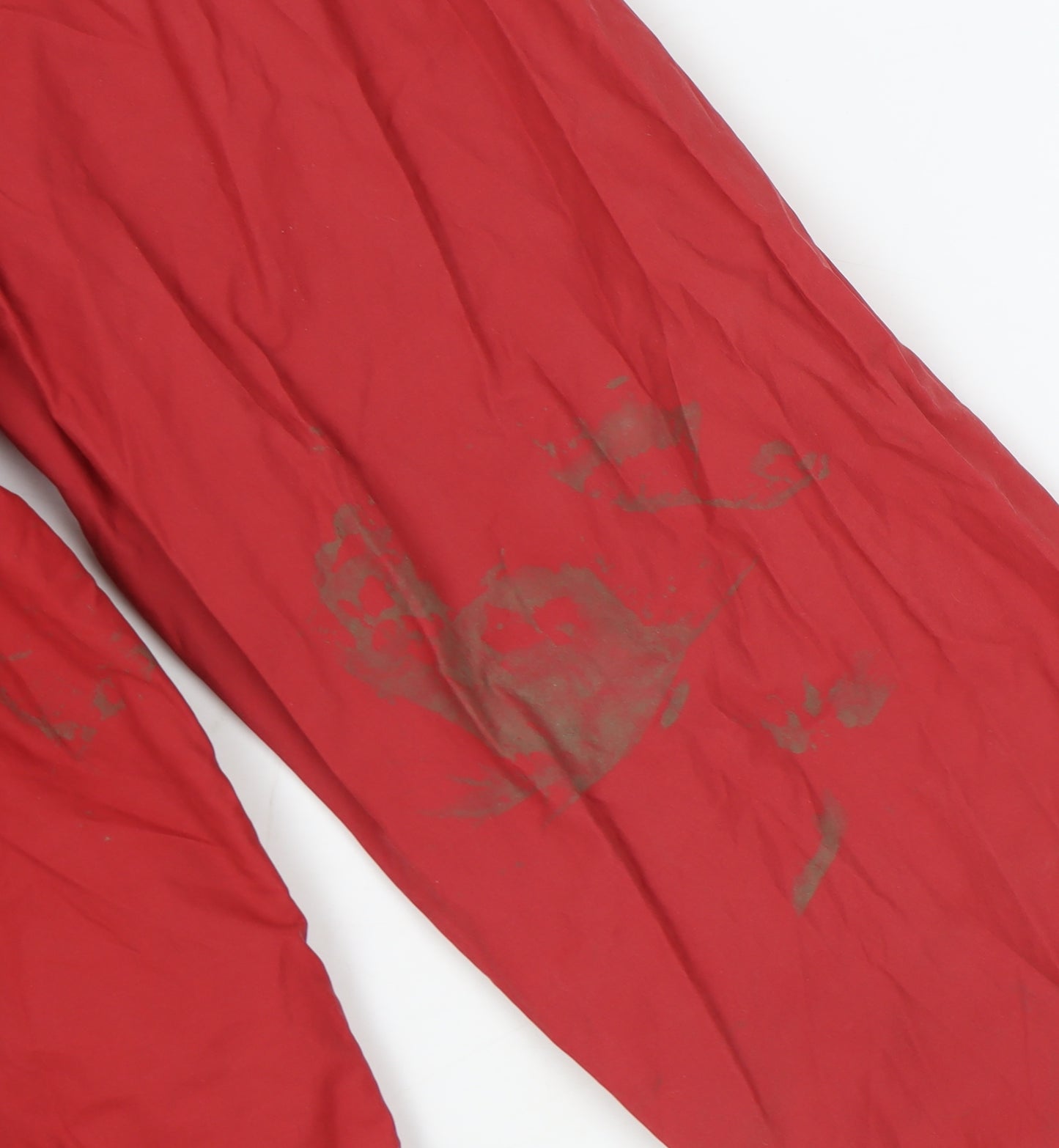 Pretty Green Red Cotton Unisex Jacket, M, Zipped Pockets