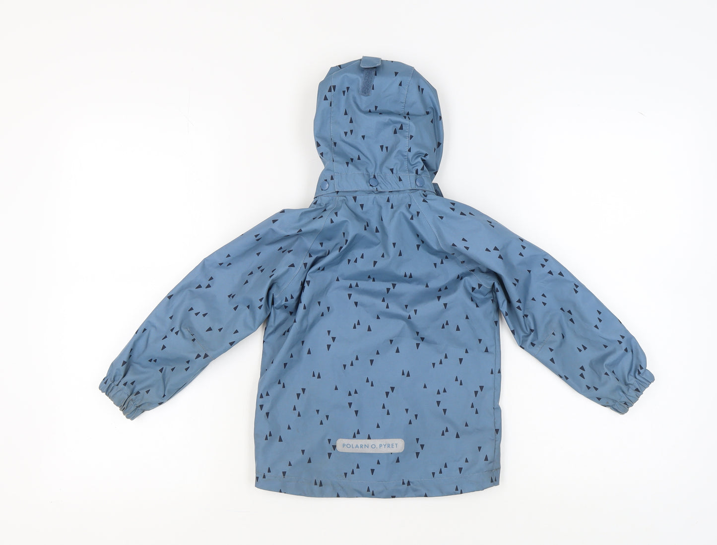 Polarn O. Pyret Boys Blue Rain Coat 3-4 Years