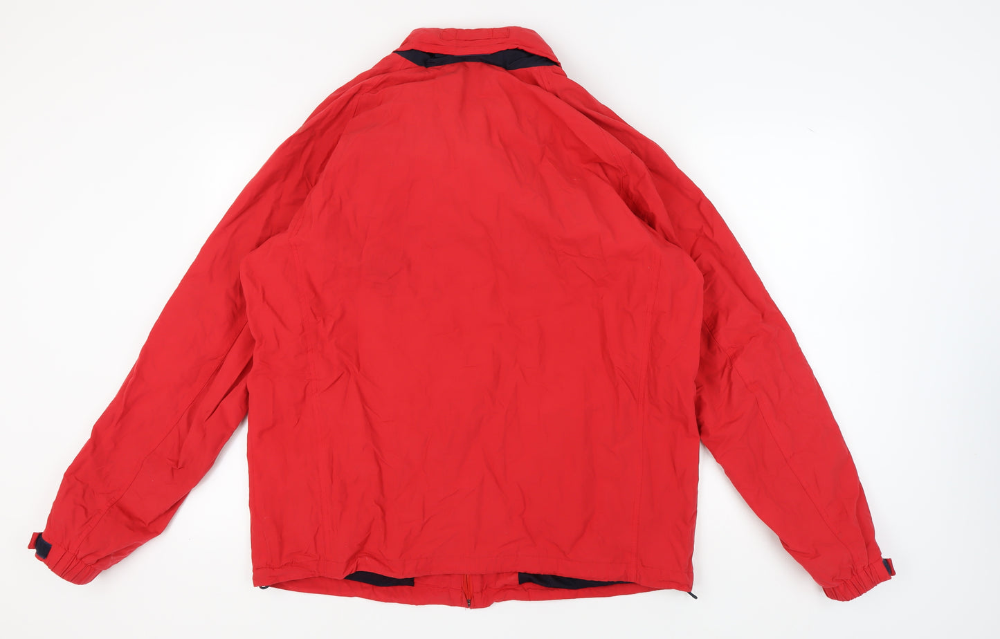 GANT Men's Red 2XL Basic Jacket, Casual Stand-Up
