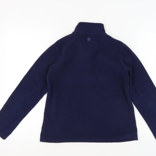 Mountain Warehouse Women’s Blue Fleece Zip Sweatshirt M