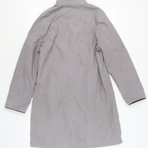 Debenhams Women’s Grey Mid-Length Coat, Size 10