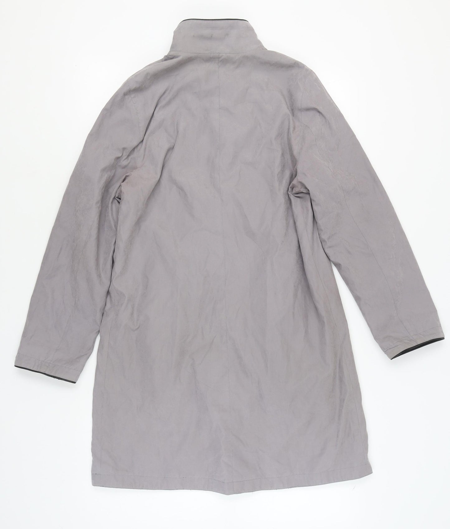 Debenhams Women’s Grey Mid-Length Coat, Size 10