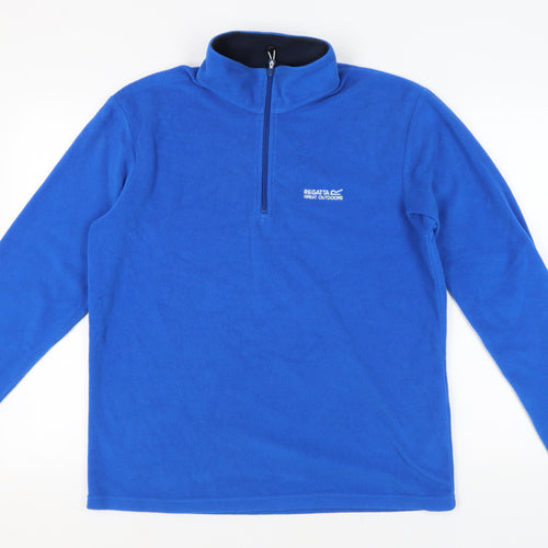 Regatta Men's Blue Pullover Sweatshirt, L, Outdoors