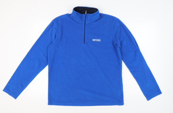Regatta Men's Blue Pullover Sweatshirt, L, Outdoors