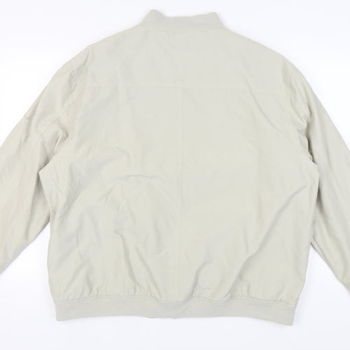 James Pringle Men's Beige Bomber Jacket 2XL