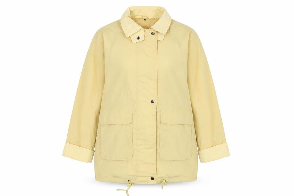 Front view of BHS Women's Yellow Jacket Long Sleeve, size 10/12