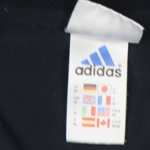 Adidas Men's Black Pullover Fleece Sweatshirt M