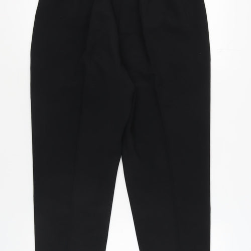 Classics Women's Black Straight Trousers Size 16