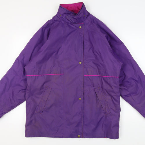 Regatta Women's Purple Waterproof Jacket Size 14