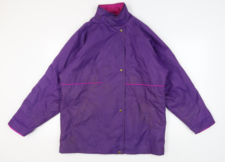 Regatta Women's Purple Waterproof Jacket Size 14
