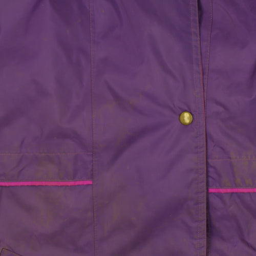 Regatta Women's Purple Waterproof Jacket Size 14