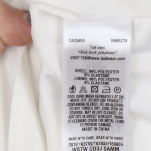 Ted Baker Women Multicoloured Floral Fit & Flare Dress, Size 6