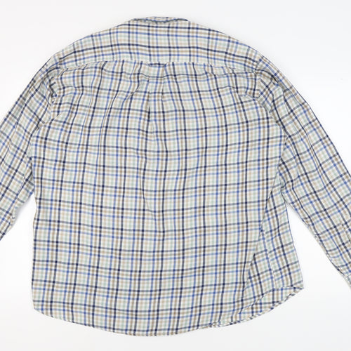 James Pringle Men's Multicoloured XXL Plaid Shirt