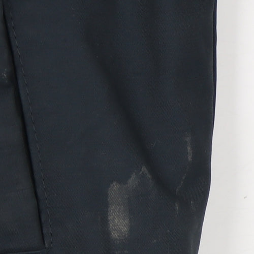 Next Boys Blue Hooded Jacket 10 Years Winter Zip