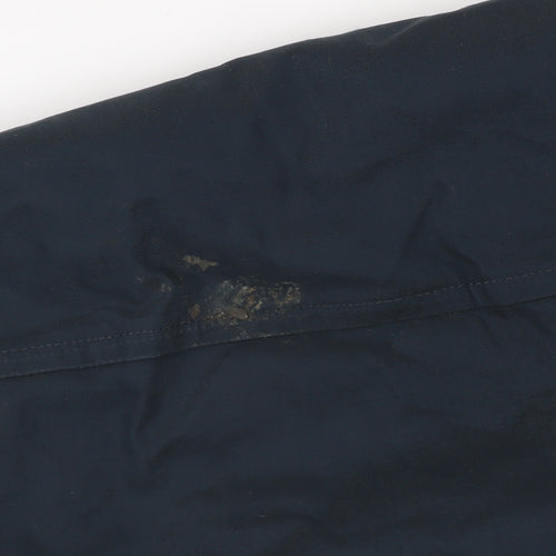 Next Boys Blue Hooded Jacket 10 Years Winter Zip