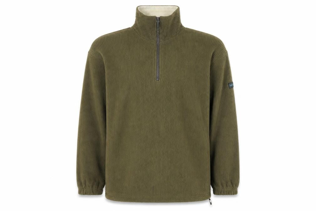 Front view of Innocenti men’s green pullover sweatshirt m