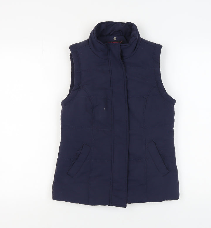 New Look Women's Blue Waistcoat Size 10