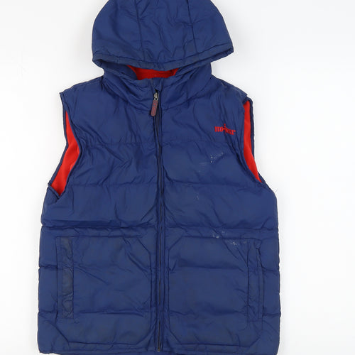 No Fear Boys Blue Bodywarmer Jacket, Size 11-12 Years