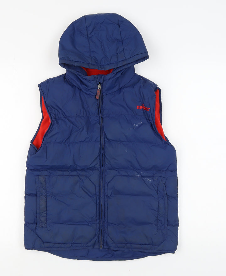 No Fear Boys Blue Bodywarmer Jacket, Size 11-12 Years