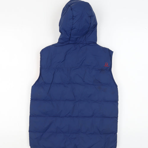No Fear Boys Blue Bodywarmer Jacket, Size 11-12 Years