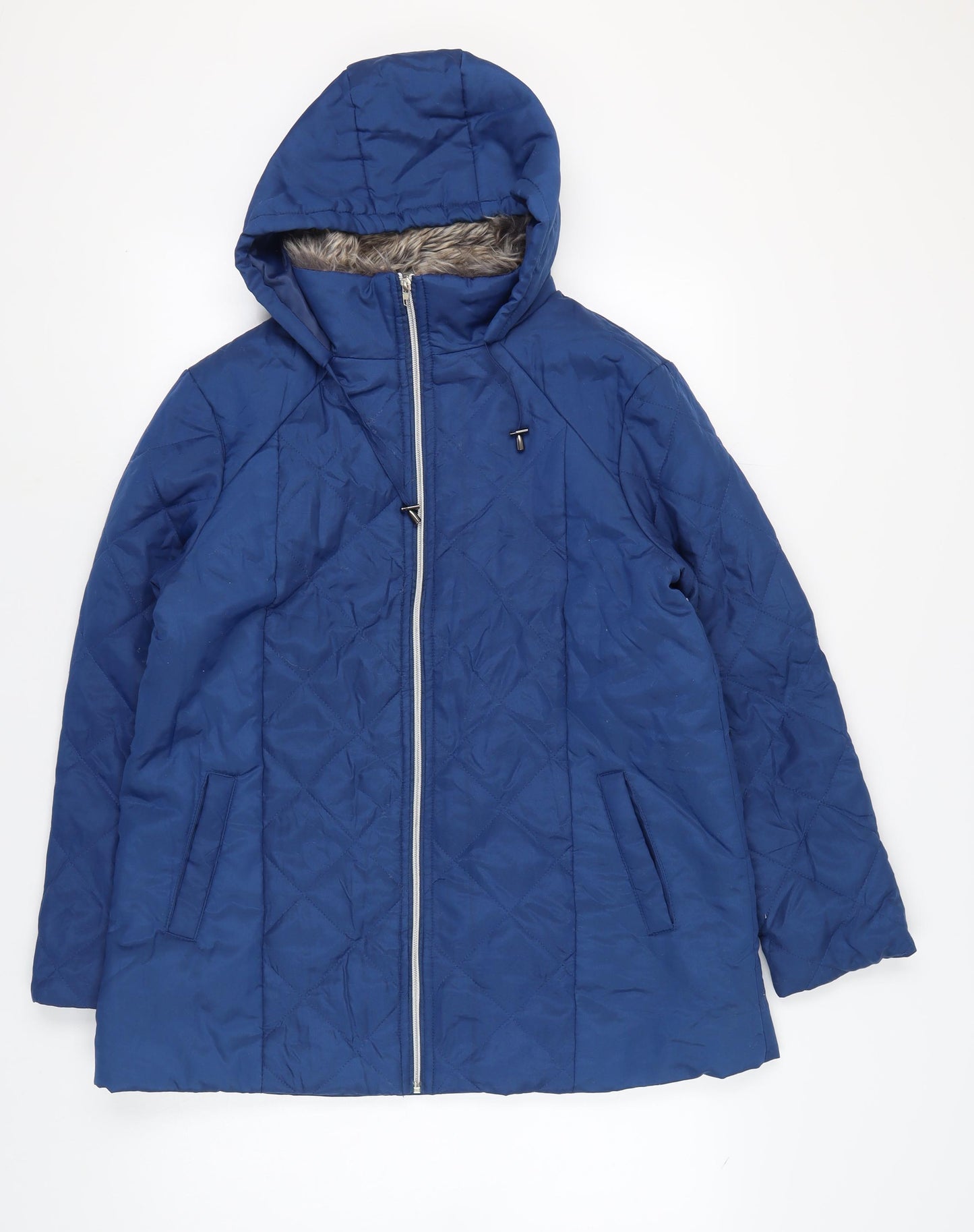 Anne de Lançay Women's Blue Puffer Jacket Size M