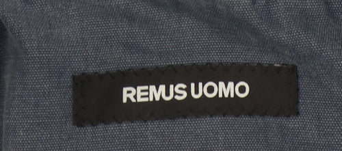 Remus Uomo Men's Blue Blazer, Size 44R Summer Casual