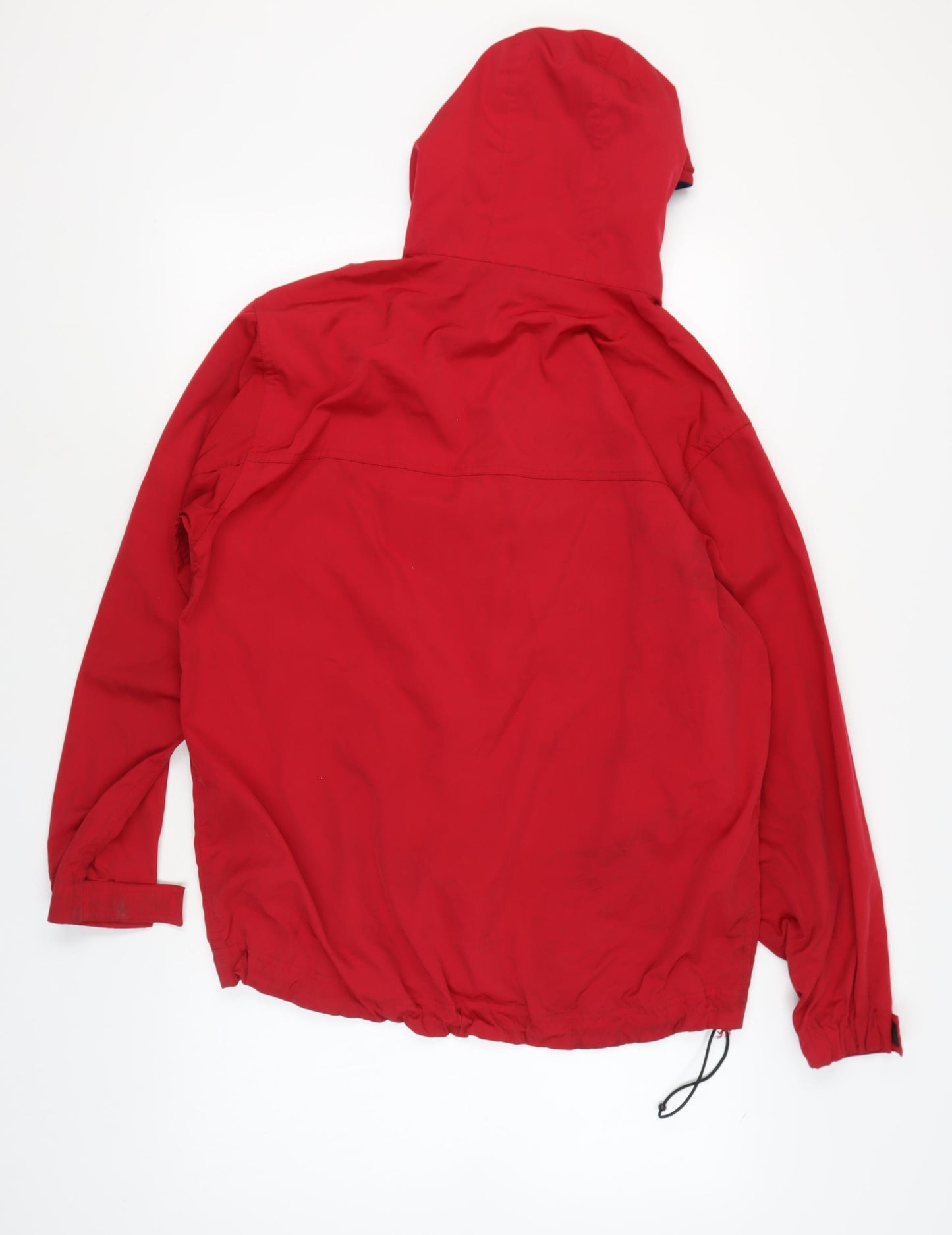 Timberland Men's Red Anorak Jacket M Casual Hooded