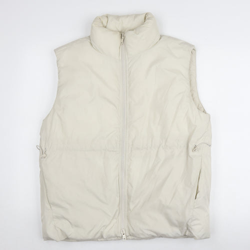 Weekday Men's Ivory Waistcoat, Size S, Casual Wear