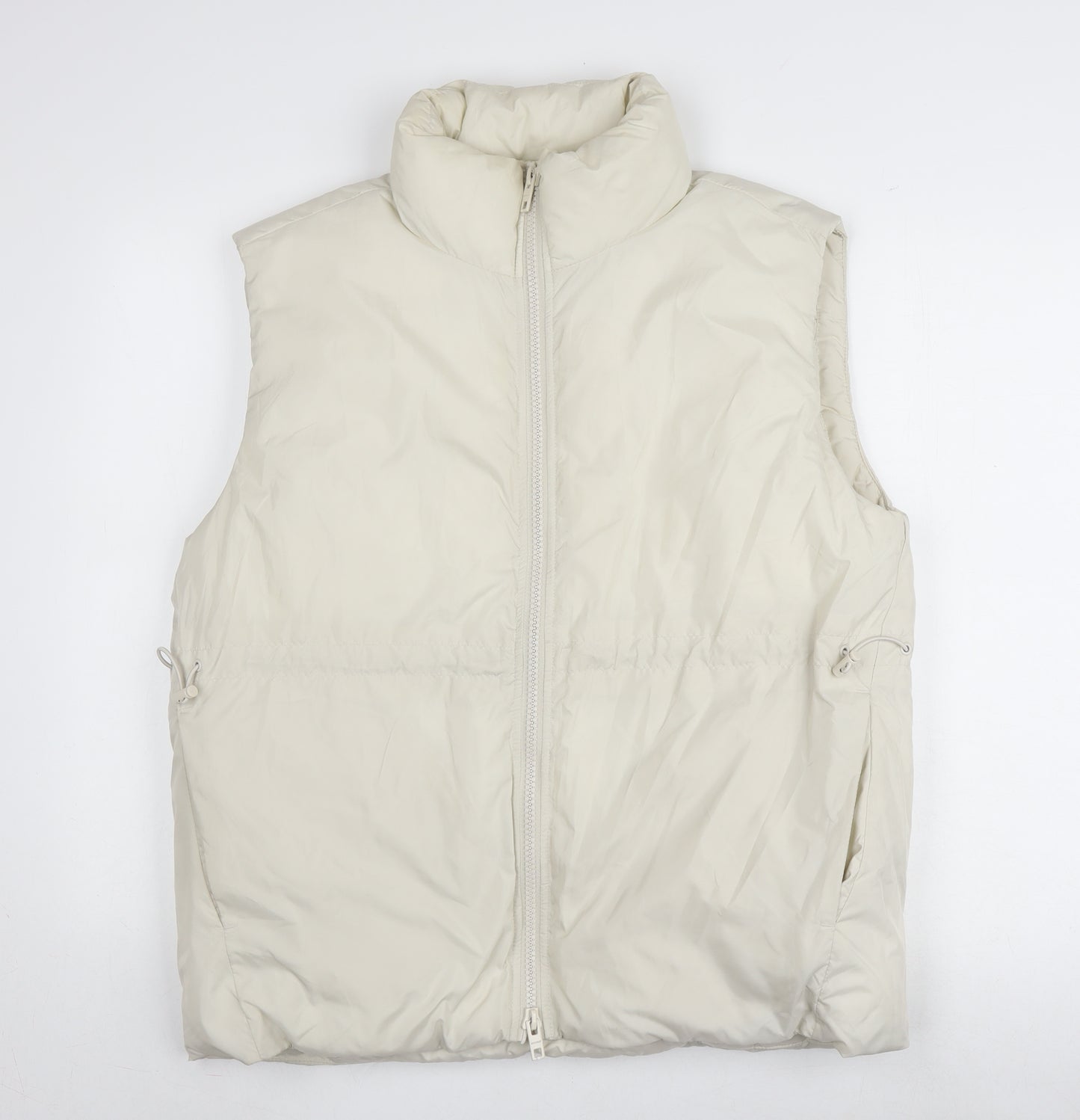Weekday Men's Ivory Waistcoat, Size S, Casual Wear