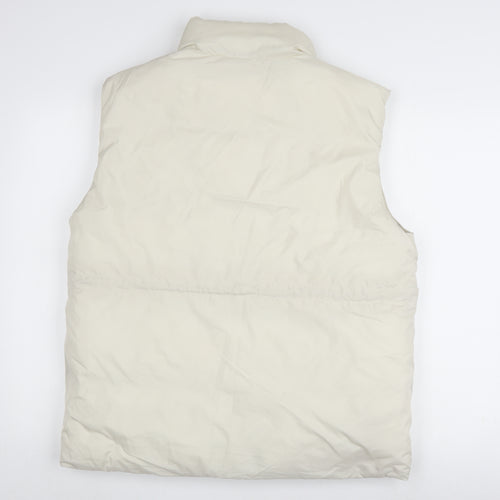 Weekday Men's Ivory Waistcoat, Size S, Casual Wear