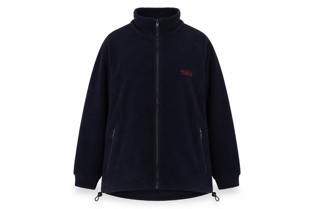 Front view of Regatta Women's Blue Fleece Jacket, size 12