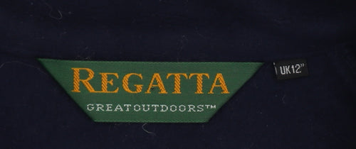 Regatta Women's Blue Fleece Jacket Size 12