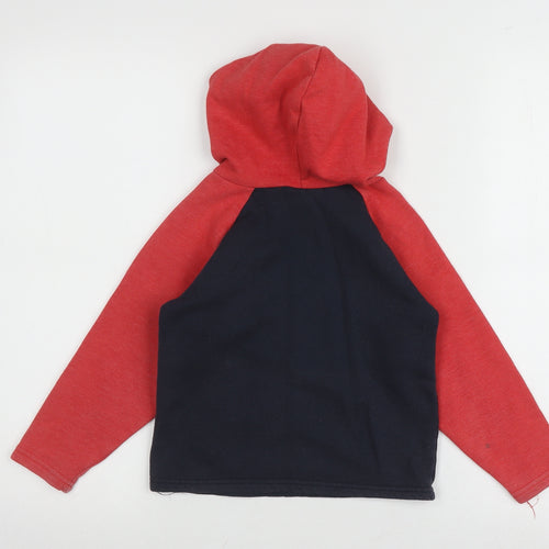 Mountain Warehouse Boys Red & Black Shark Hoodie 5-6 Years