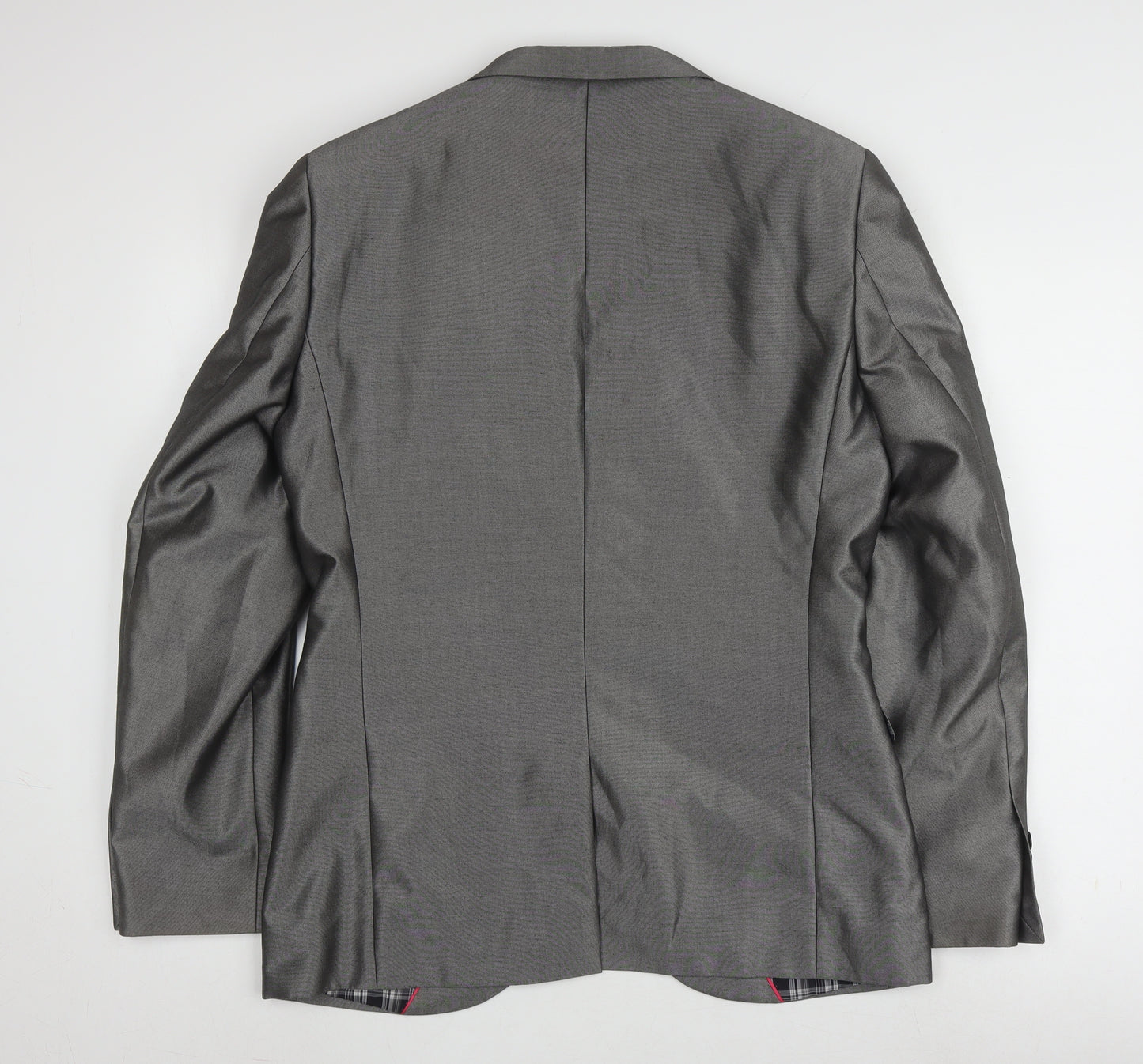 Next Men's Grey Blazer, Size 40R, Business Casual