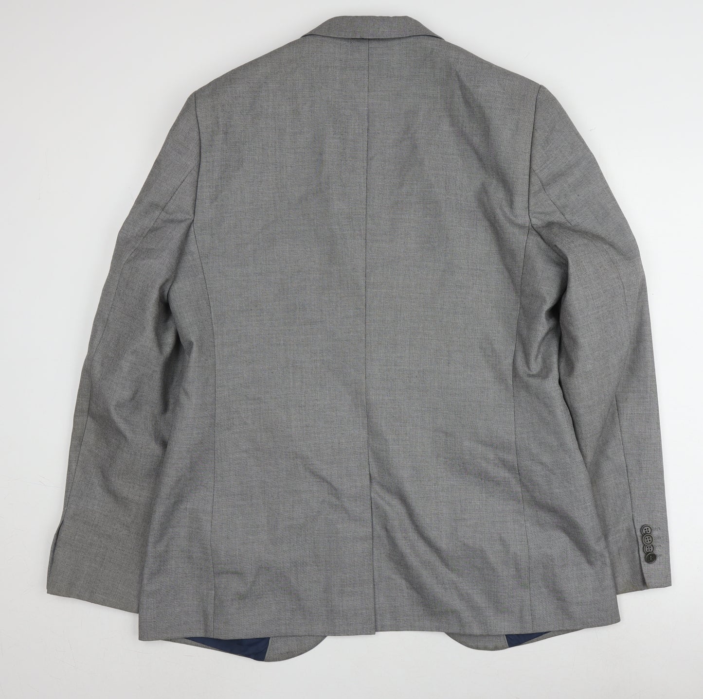 River Island Men's Grey 42L Blazer, Business, Casual