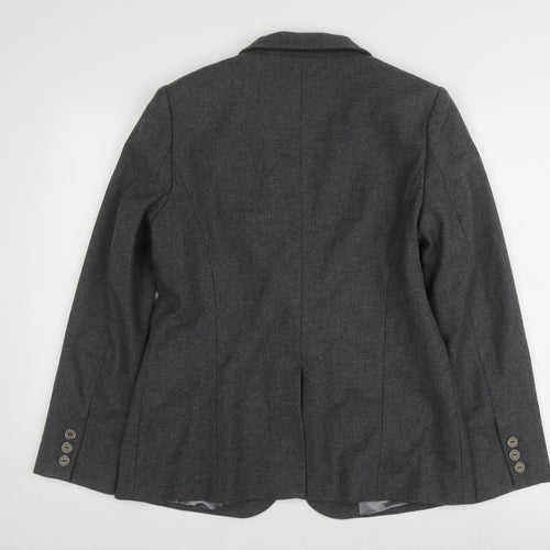 Viyella Women’s Grey Blazer Size 10 Regular Fit