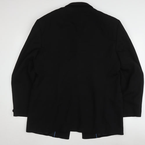 Armando Men's Black Blazer 44 Jacket Formal Wear