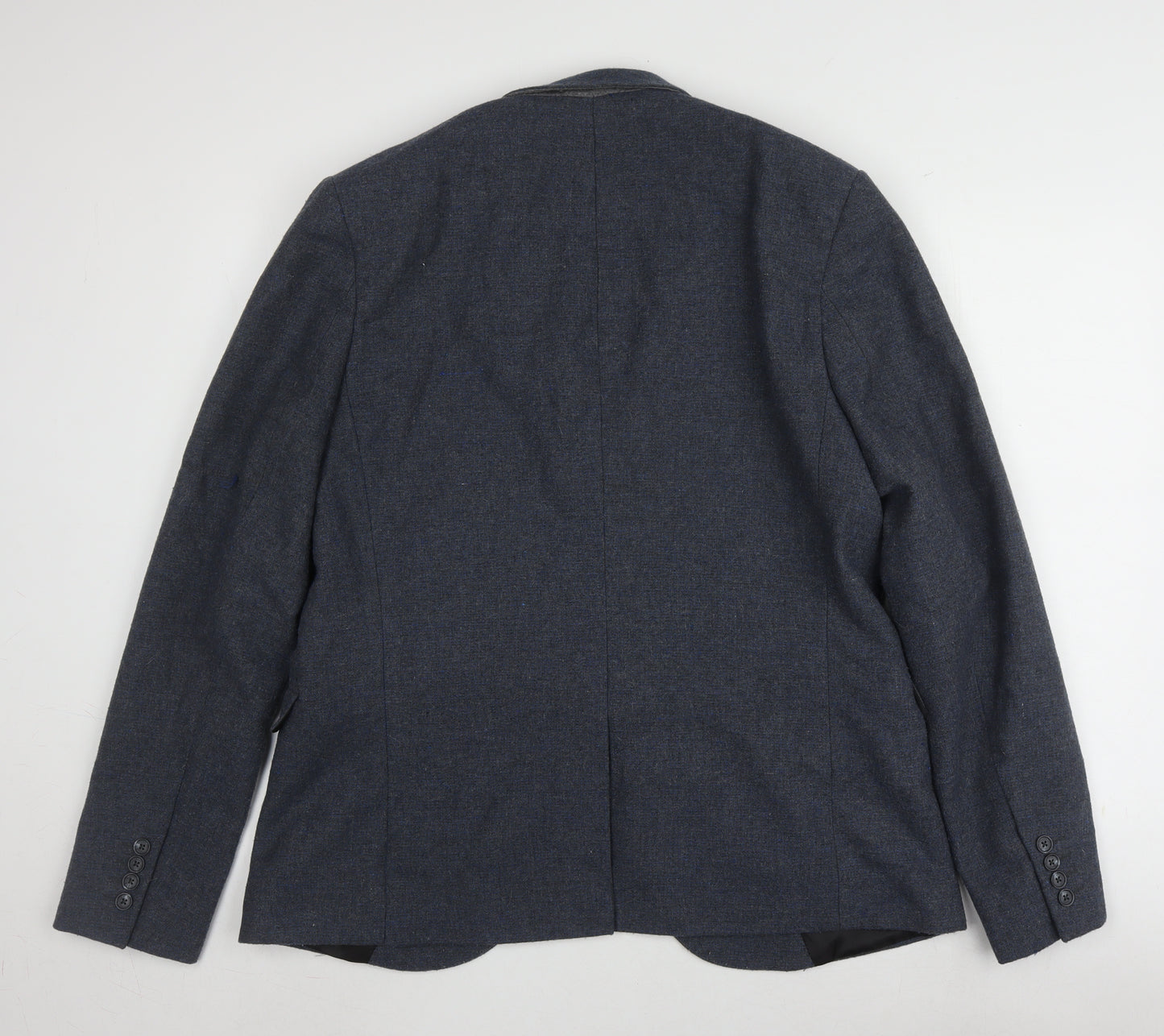 Topman Men's Blue Blazer Size 44 - Elegant & Stylish