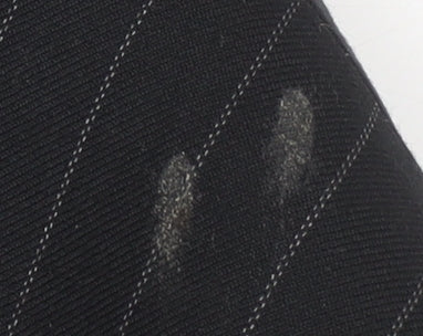Dehavilland Men's Black Pinstripe Blazer 36R Business