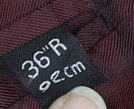 Dehavilland Men's Black Pinstripe Blazer 36R Business