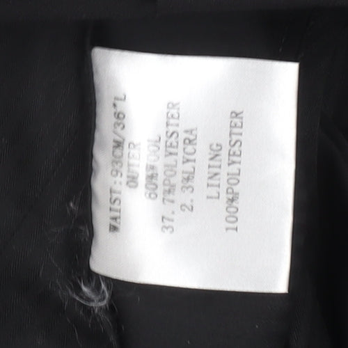 Gieves & Hawkes Men's Black Dress Pants L