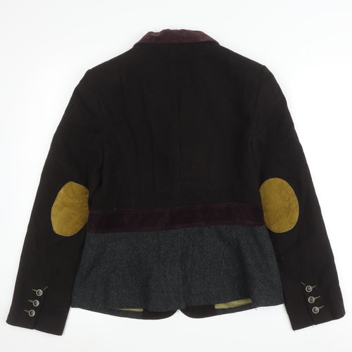Boden Women's Black Colourblock Blazer Size 10