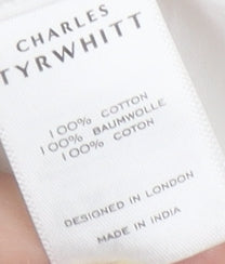 Charles Tyrwhitt Men's White Extra-Slim Fit Dress Shirt